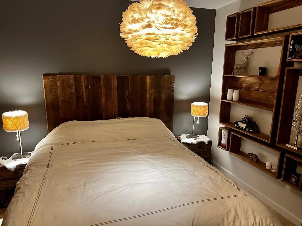 Chalet Cristal - Magnifique Appartement A 5Mn Du Centre De La Clusaz 圣简德斯科特 0*,  法国